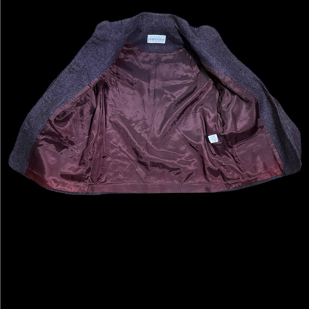 1990’s Classic Purple Wool Jacket - image 6